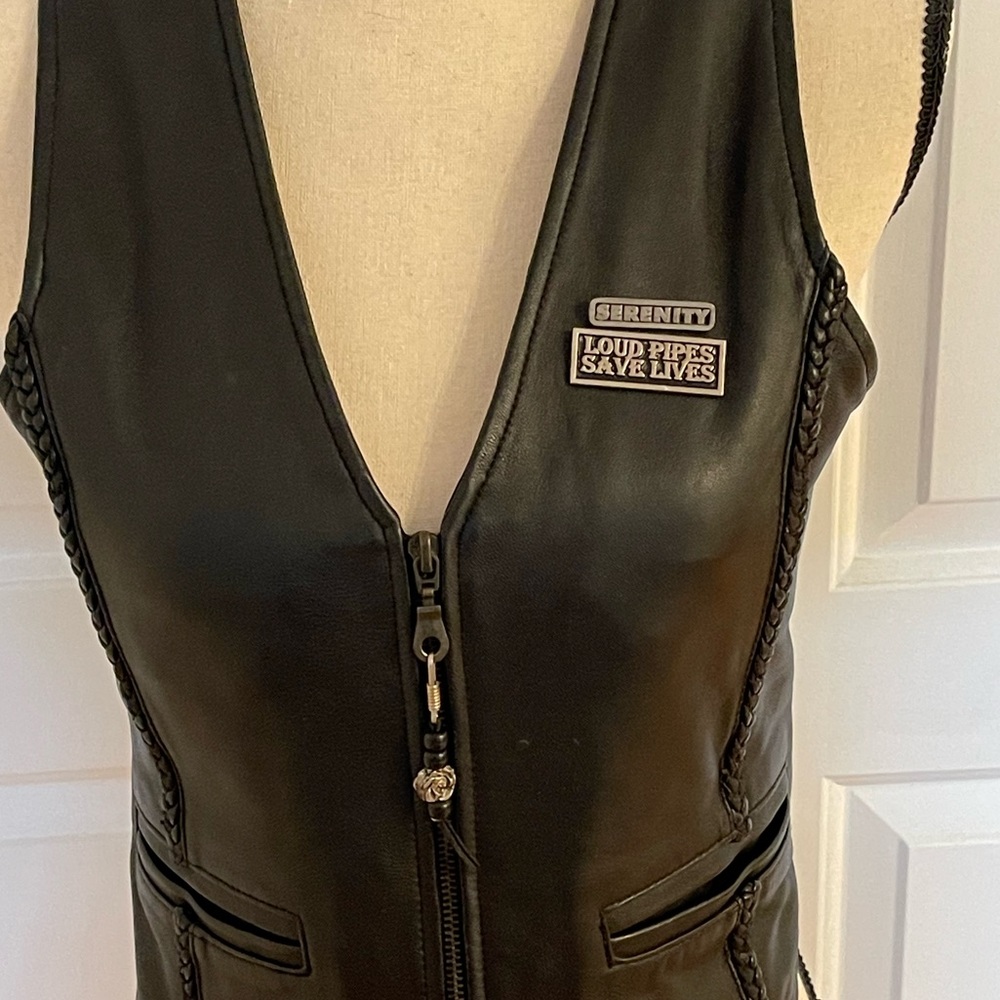 Vance Leathers  Womens size xs biker vest